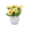 Aranjament Cu Trandafiri, Galben, 20cm