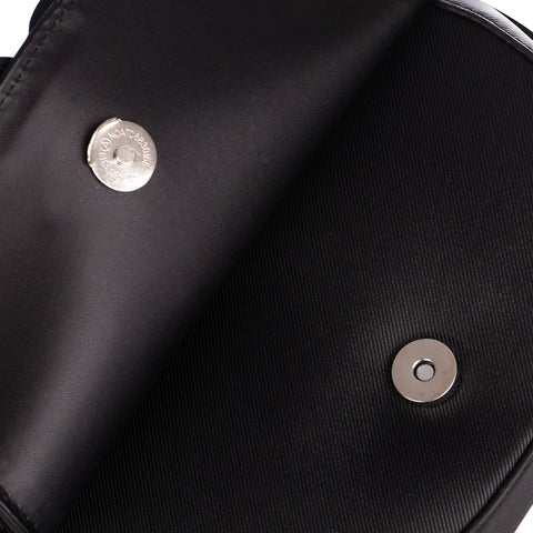 Geanta crossbody de piele ecologica Bela, Negru 17x19.5x6CM