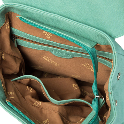 Rucsac de dama, Ella Icon, Lara, Bleu, 31x28x16 cm