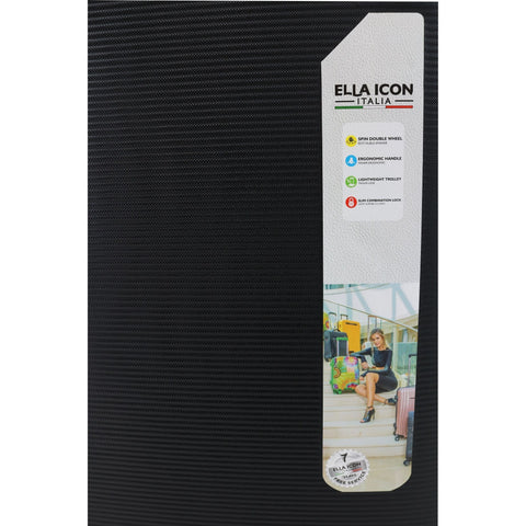 ELLA ICON TROLER FLY NEGRU 67x45x27 cm-1438 - Ella Icon
