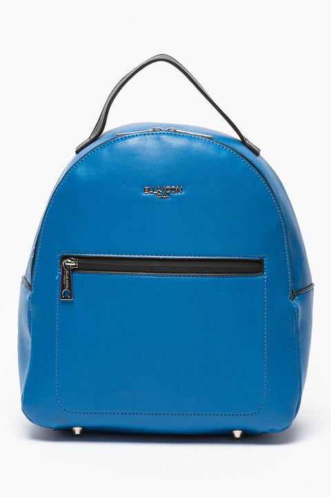Rucsac mic cu buzunar exterior Alma, Albastru inchis 26x28x13CM