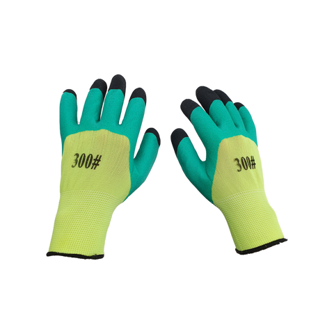 Manusi de Lucru - Turcoaz cu Negru si Galben Neon - BSP Guard