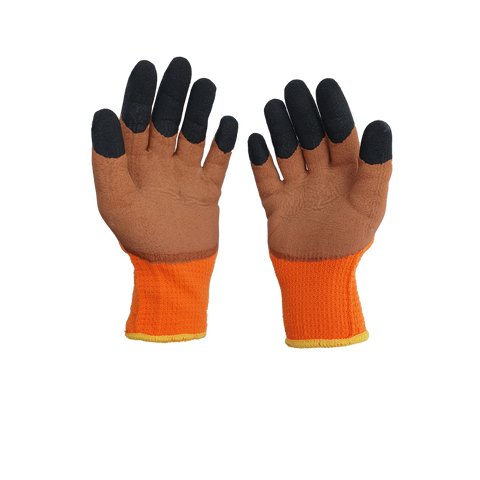Manusi de Lucru - Maro cu Negru si Orange - BSP Guard
