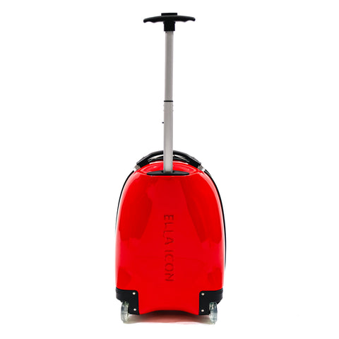 Ghiozdan tip troler pentru copii Space Cat Rosu 46X30X24