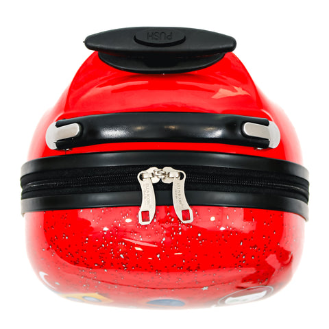 Ghiozdan tip troler pentru copii Space Cat Rosu 46X30X24