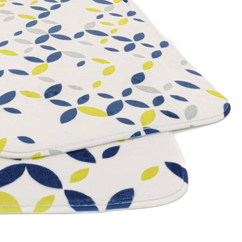 Set 2 covorase de baie Ella Home Airscrew, poliester, multicolor, 50x80cm si 50x100cm