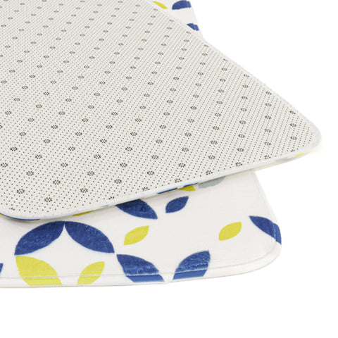 Set 2 covorase de baie Ella Home Airscrew, poliester, multicolor, 50x80cm si 50x100cm
