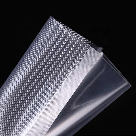 Set 50 pungi de vidat pentru aparat de vidat alimente, transparente, 17x25cm