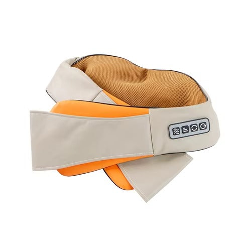 Aparat pentru masaj cervical cu incalzire, bej