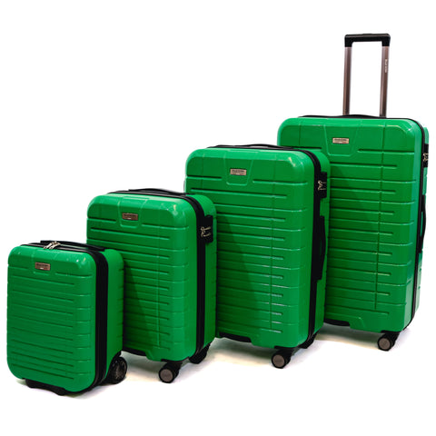 Set 4 Trolere Ella Icon Leaf, ABS, Verde