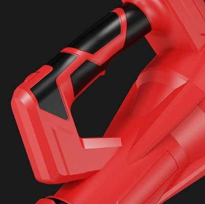 Suflanta pentru frunze cu 2 acumulatori, 3800W, 65M/s, 28000RPM, rosu, 80x25x15cm