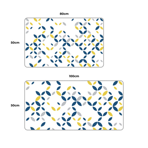 Set 2 covorase de baie Ella Home Airscrew, poliester, multicolor, 50x80cm si 50x100cm