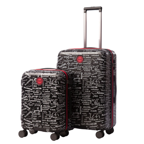 ELLA ICON TROLER URBAN NEGRU 53×37×22 cm - 1314 - Ella Icon