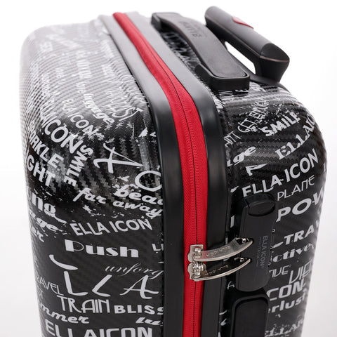 Ella Icon - Troler Urban Negru - 53×37×22 Cm