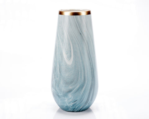 Vaza decorativa "Aqua" albastru